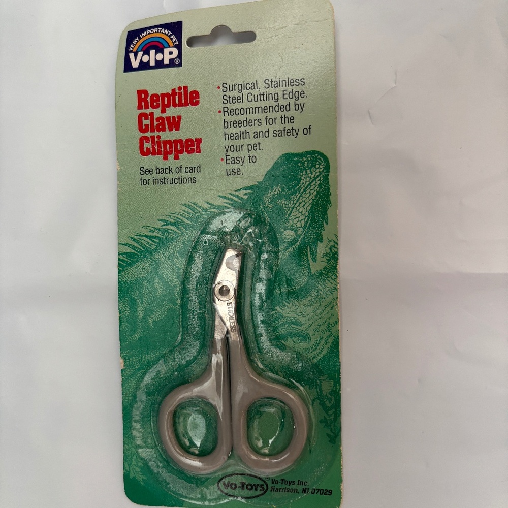 Vo-Toys Reptile Claw Nail clipper trimmer surgical stainless steel VIP Turtle